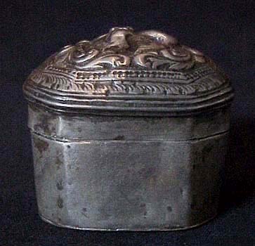 Silver Burmese Box