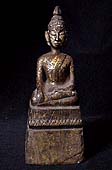 Antique Teak Lanna Buddha